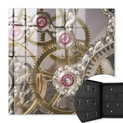 Mechanische Eleganz mit farbigen Akzenten