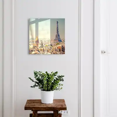 Eiffelturm im Hintergrund
