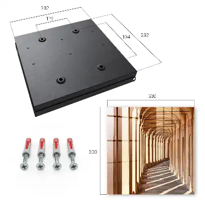 Architektonische Eleganz mit langen Schirmen