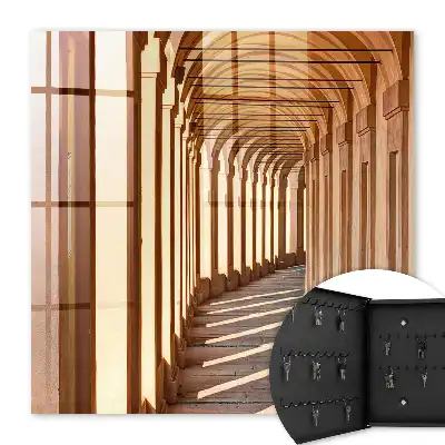 Architektonische Eleganz mit langen Schirmen