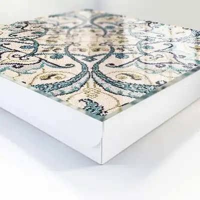 Türkisbeige Ornament