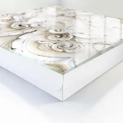 Blumenornamente mit einem Motiv