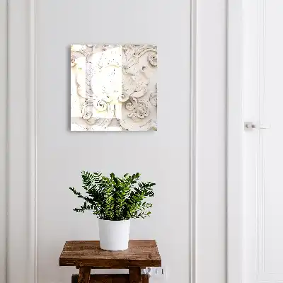 Blumenornamente mit einem Motiv