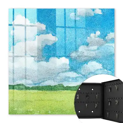 Eine sommerliche Landschaft, die Frische betont