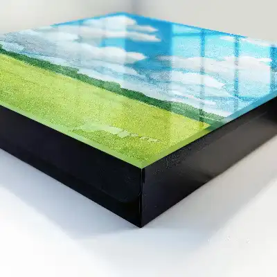 Eine sommerliche Landschaft, die Frische betont
