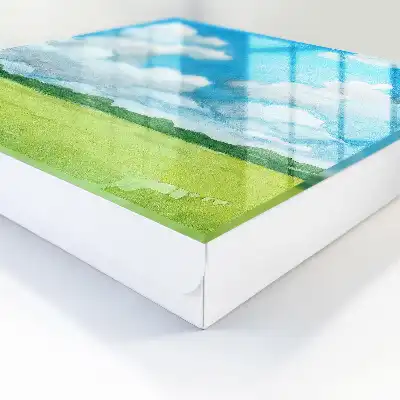 Eine sommerliche Landschaft, die Frische betont