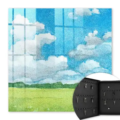 Eine sommerliche Landschaft, die Frische betont