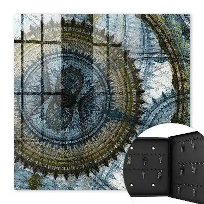 Geometrisches Mandala-Harmoniemotiv