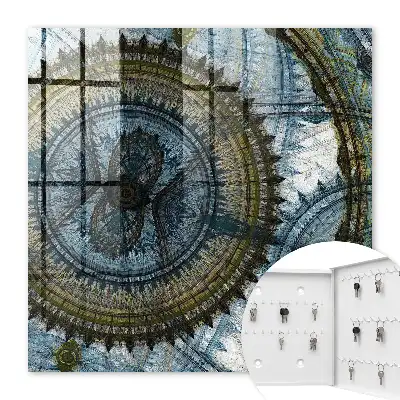 Geometrisches Mandala-Harmoniemotiv