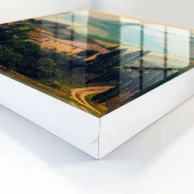 Toskanische Landschaft voller Zypressen