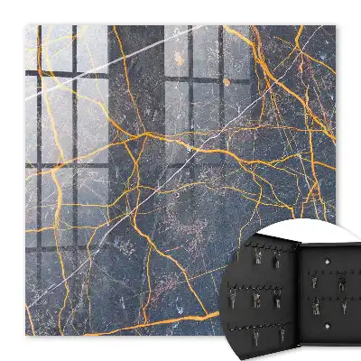 Dekorative Linien im dunklen Hintergrund