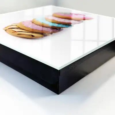 Bunte Donuts aus einer leckeren Komposition