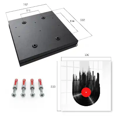 Die Musik der Stadt der Schallplatten