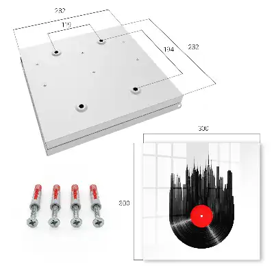 Die Musik der Stadt der Schallplatten