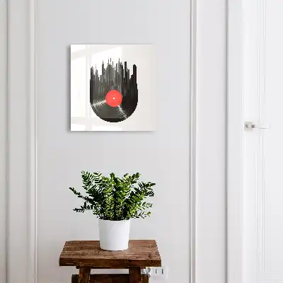 Die Musik der Stadt der Schallplatten