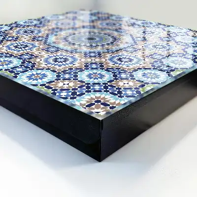 Orientalisches Mosaik in geometrischen Mustern