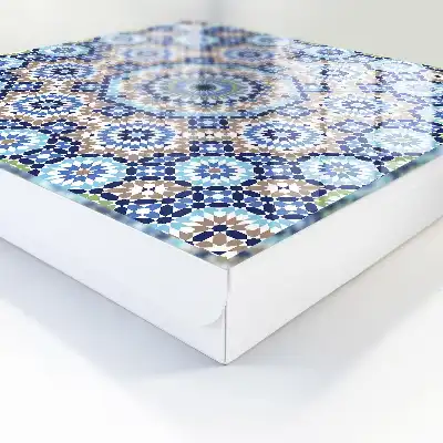 Orientalisches Mosaik in geometrischen Mustern