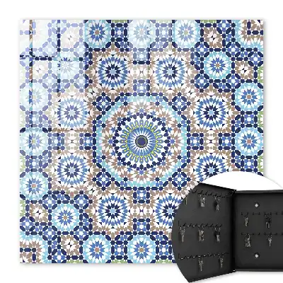 Orientalisches Mosaik in geometrischen Mustern