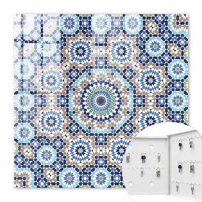 Orientalisches Mosaik in geometrischen Mustern