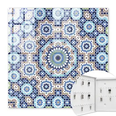 Orientalisches Mosaik in geometrischen Mustern