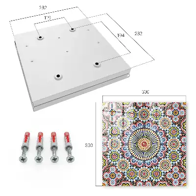 Dynamische Komposition des Mosaikmusters