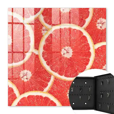 Frische Grapefruitscheiben