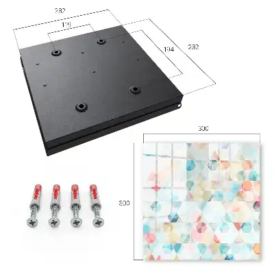 Geometrische Pastellmuster