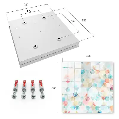 Geometrische Pastellmuster