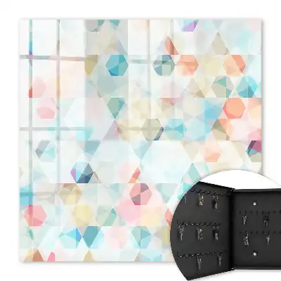 Geometrische Pastellmuster