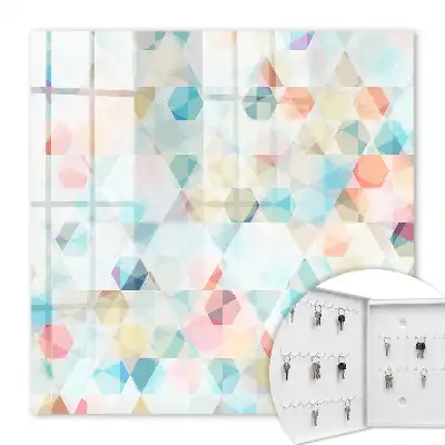 Geometrische Pastellmuster