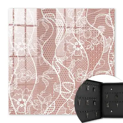 Elegante Spitze mit floralen Motiven