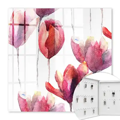 Tulpen in Rot und Rosa