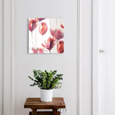 Tulpen in Rot und Rosa