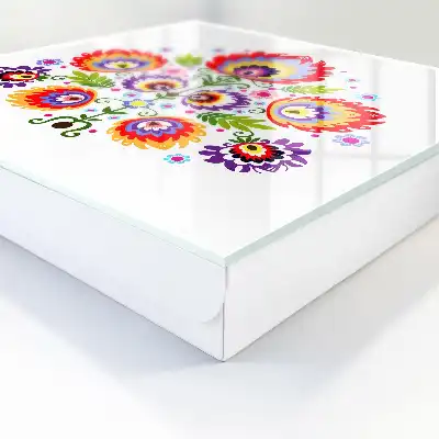 Blumen im Volksstil