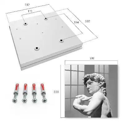 Klassische Eleganz vor grauem Hintergrund