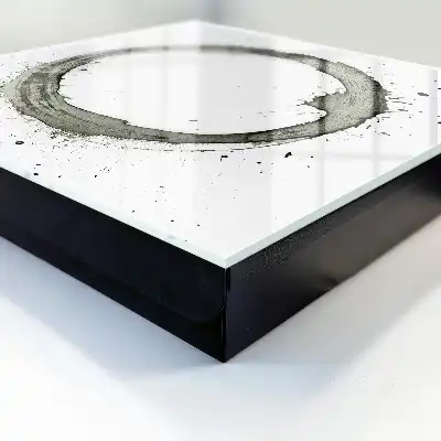 Zen-Kreis der Farbspritzer
