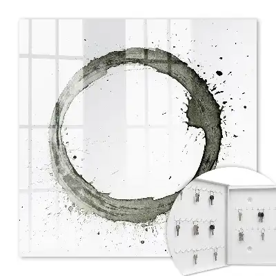 Zen-Kreis der Farbspritzer