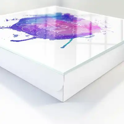 Das Universum liebt Dankbarkeit in Lila