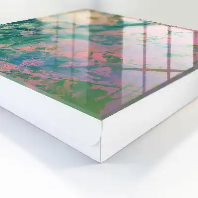 Pflanzenabstraktion in Pastellfarben
