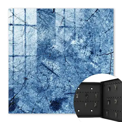Blaue Tontextur