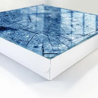 Blaue Tontextur