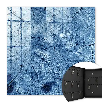 Blaue Tontextur