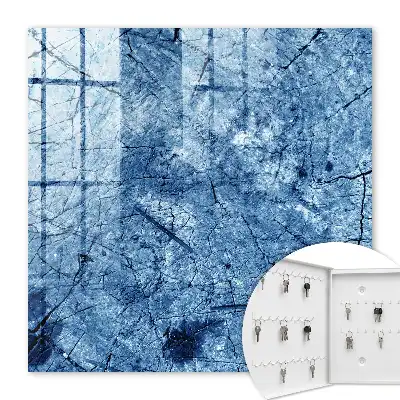 Blaue Tontextur