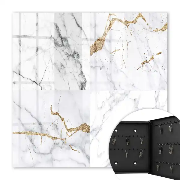 Minimalistisches Design mit Marmor-Muster und Adern