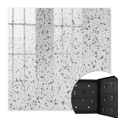 Perfekte Textur im Terrazzo-Stil
