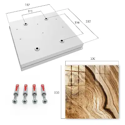Wellen aus Holz Eleganz des Friedens