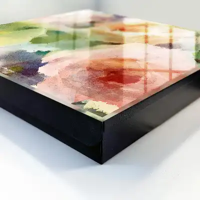 Blumenmotiv in Pastellfarben