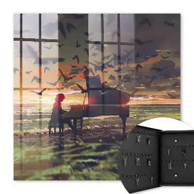 Die Harmonie der Natur bei Sonnenuntergang