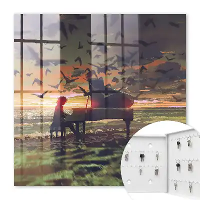 Die Harmonie der Natur bei Sonnenuntergang