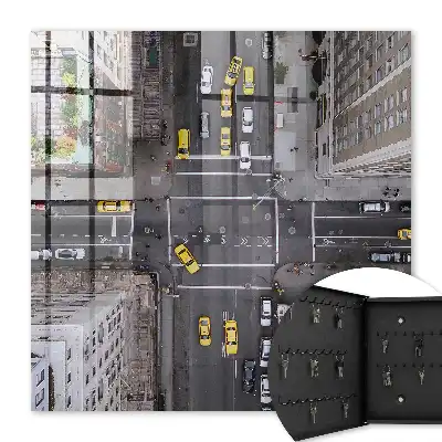 Stadtstraßen voller Taxis